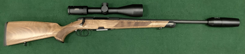 Repetierbüchse Steyr Mannlicher SM 12 Kal. .308 Win. mit ZF GPO Spectra 5x 3-15x56 SD f&d Neu – Bild 2