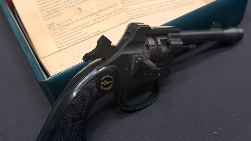 Röhm RG 6s Schreckschussrevolver Kal. 6mmFlobert | PTB 47-69 | Abschussbecher | Sammler | RG6s – Bild 5