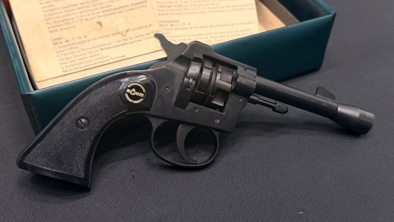 Röhm RG 6s Schreckschussrevolver Kal. 6mmFlobert | PTB 47-69 | Abschussbecher | Sammler | RG6s – Bild 4