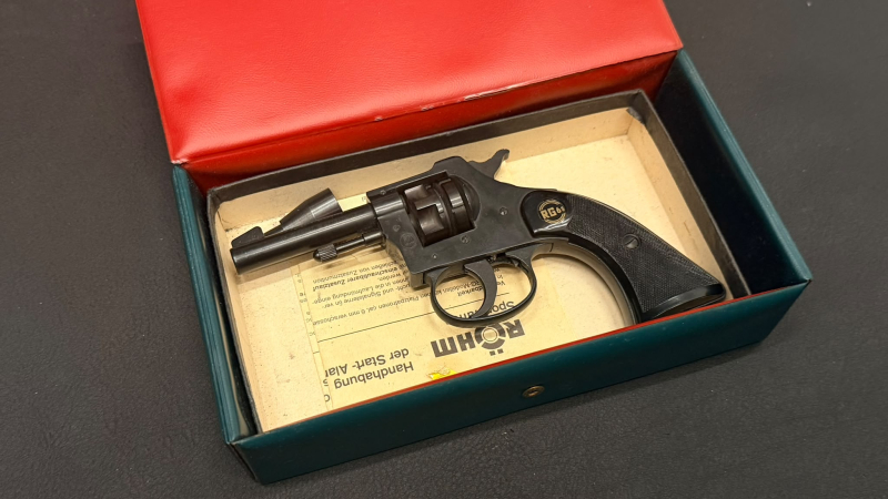 Röhm RG 6s Schreckschussrevolver Kal. 6mmFlobert | PTB 47-69 | Abschussbecher | Sammler | RG6s – Bild 2