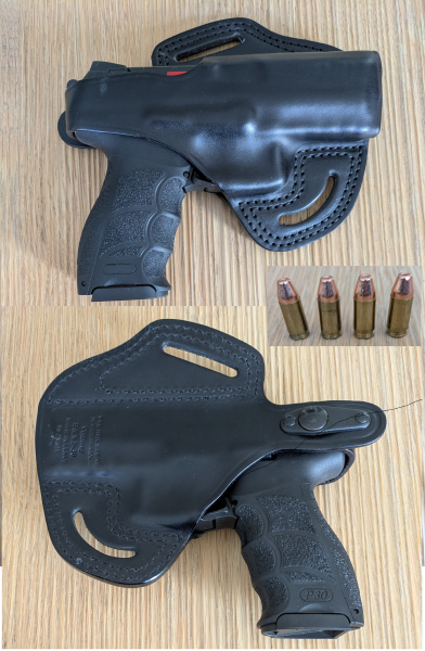 Heckler & Koch HK P30 Gas-Signal-Pistole OVP Magazin Holster Zbh. – Bild 2