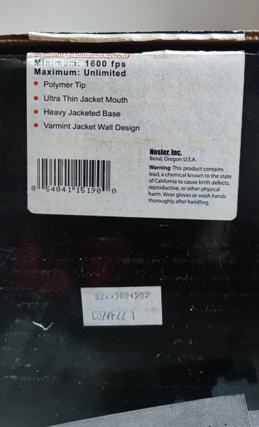 Nosler -Balistic Tip- Varmint .224 50 grs – Bild 3