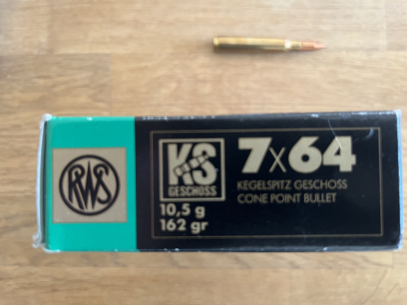 7x64 KS Geschoss RWS – imagen 2