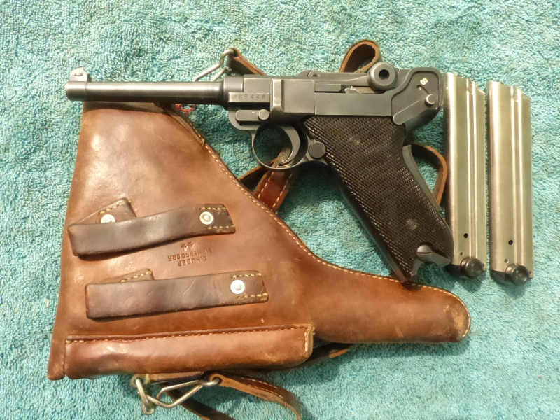 Schweizer Ordonnanzpistole, Waffenfabrik Bern, 06/29, 7,65mmLuger – Bild 2