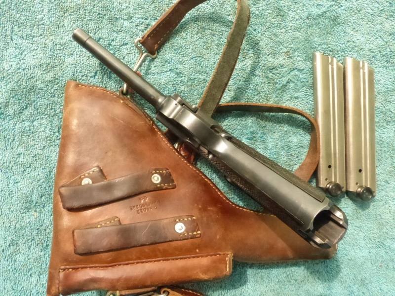 Schweizer Ordonnanzpistole, Waffenfabrik Bern, 06/29, 7,65mmLuger – Bild 4
