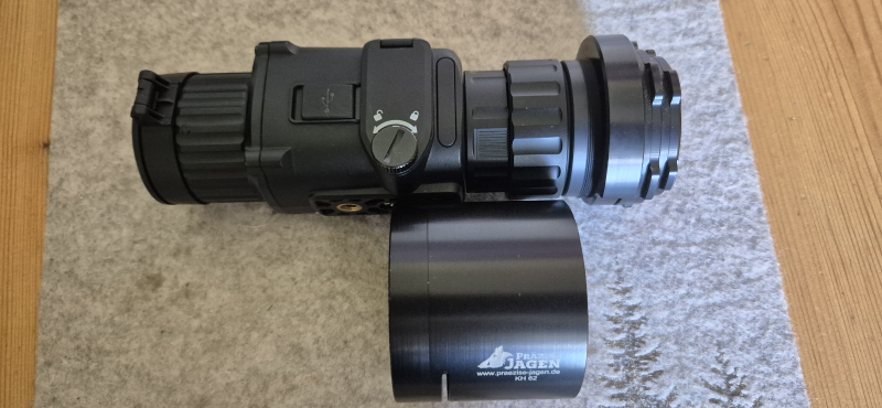 Wärmebild Vorsatzgerät HIKMICRO TE19C mit Präzise Jagen Adapter KH62 – Bild 2