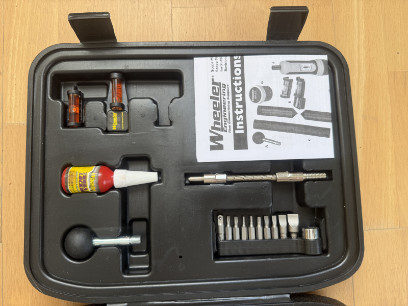 Wheeler Scope Mounting Kit Combo 1\" 30 mm F.A.T. Wrench Zielfernrohr Montage Set – Bild 2