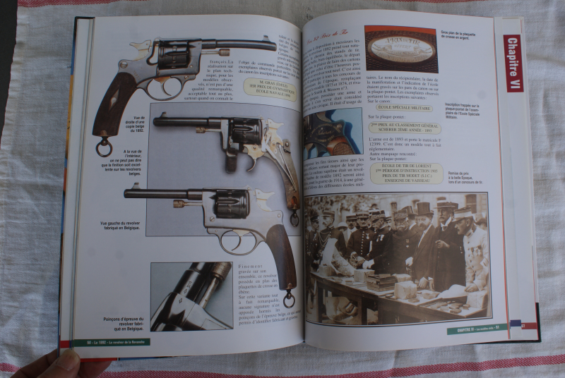 Frankreich : Revolver Mle 1892 - 8mm Lebel Foto Buch – kuva 2