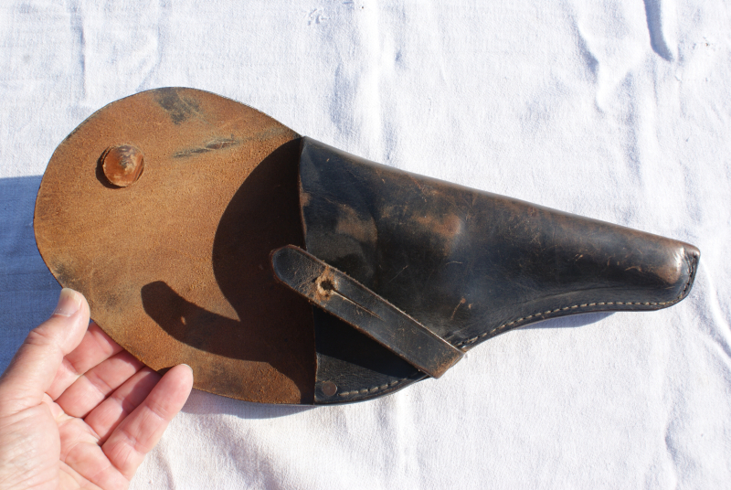 Alte Revolvertasche / Holster – Bild 2