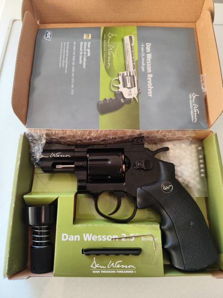 Dan Wesson Smith Wesson CO2 Revolver 4,5mm bb – Bild 3