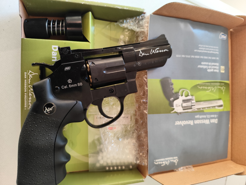 Dan Wesson Smith Wesson CO2 Revolver 4,5mm bb – Bild 4