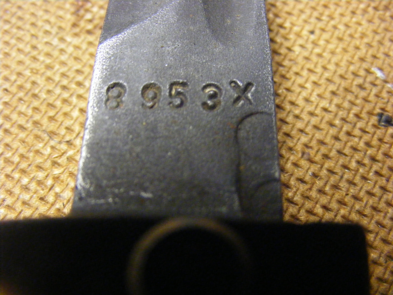 Bajonett, Seitengewehr, CSSR M58 – billede 3
