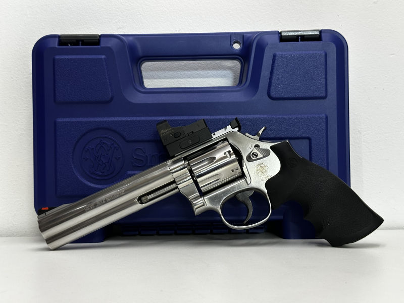 Smith & Wesson 686-6 Plus Revolver .357 Magnum 7 Schuss 6 Zoll Burris Fastfire 3 LPA Visierung – Bild 3