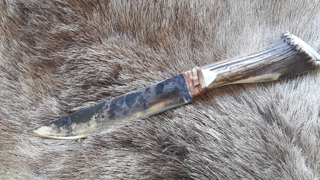Handgeschmiedete Messer "Benjamin Martin - Patriot-stil" – Bild 2