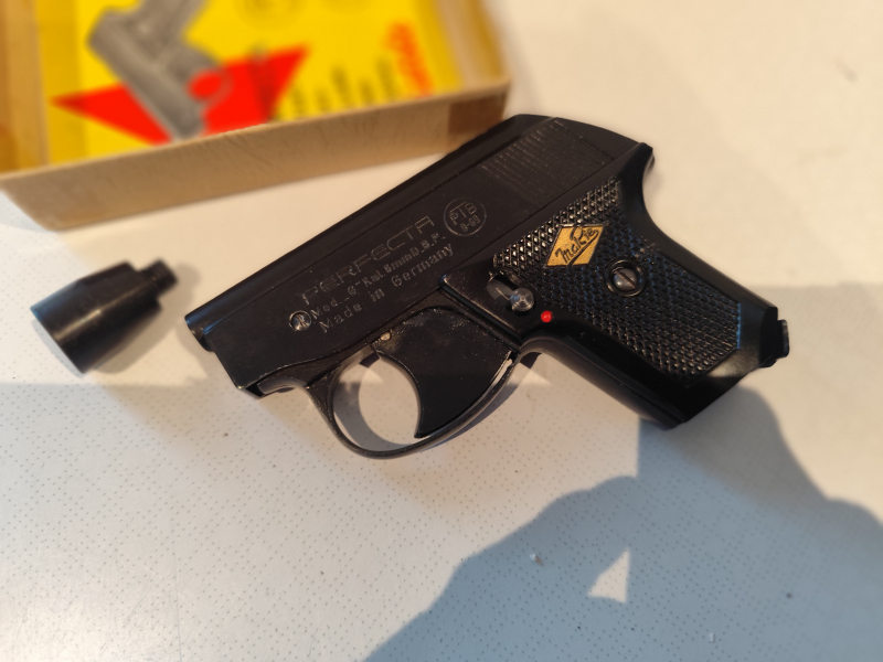 Perfecta Mod G 6mm flobert Signal Pistole Defekt – Bild 2