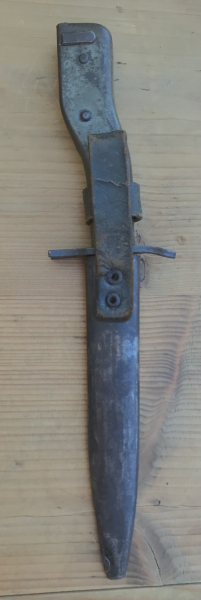 Grabendolch, aufpflanzbar, DEMAG mit sächsischem Truppenstempel !sehr selten, WK1! – nuotrauka 4