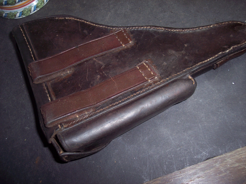 P08 Tasche Portugal mit Zub. (MP38 Mp40 Erma EMP 9 Para MG34 42 PPkWalther Mauser) Dachbodenfund – Bild 3
