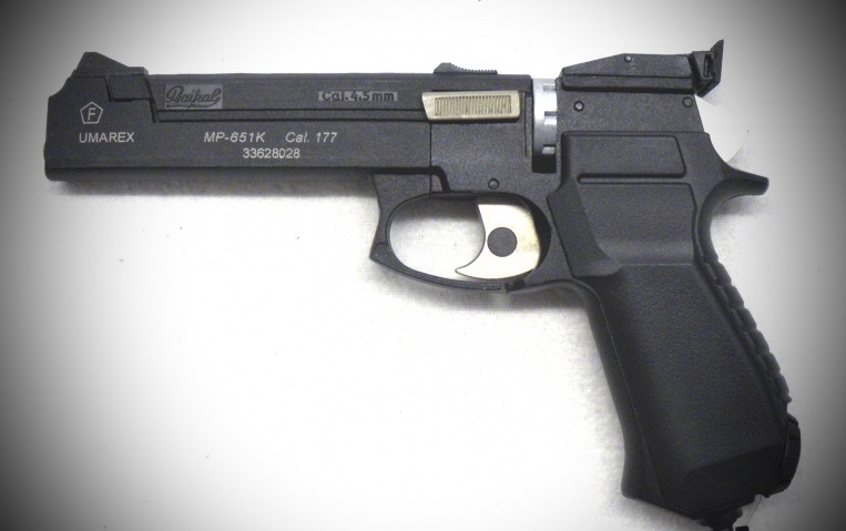 absolute Rarität !!! Baikal MP-651K CO2-Pistole .177/4,5mm mit Carbine Verlängerungsschaft – Bild 3