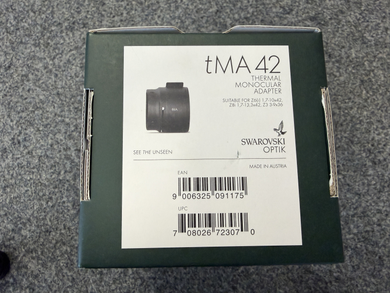 Swarovski TX Encounter Wärmebild-Vorsatzgerät inkl. tMA 42 Adapter – neu und unbenutzt – Bild 5