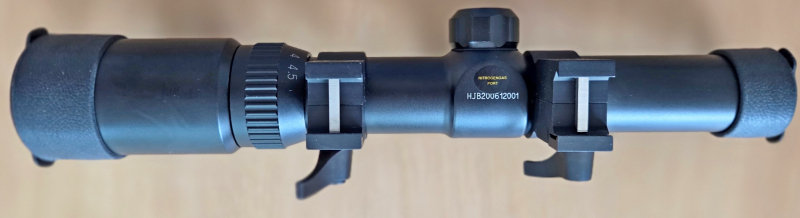 Bauer HJB Zielfernrohr 1,25-4,5 x 26, Rotpunkt, gebraucht – stampa 4