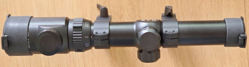 Bauer HJB Zielfernrohr 1,25-4,5 x 26, Rotpunkt, gebraucht – stampa 3