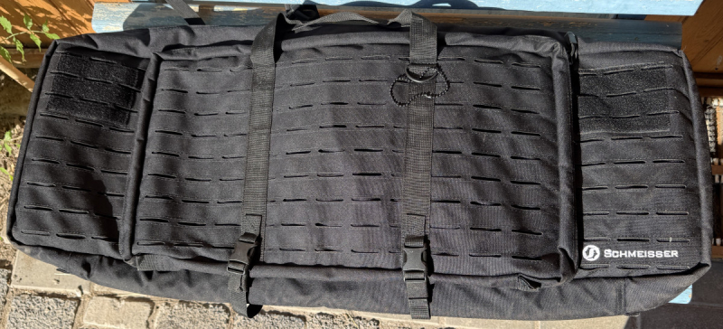 Schmeisser Tactical Rifle Case / Waffenfutteral / Rucksack – Schwarz – Top Zustand! 90 cm – Bild 2