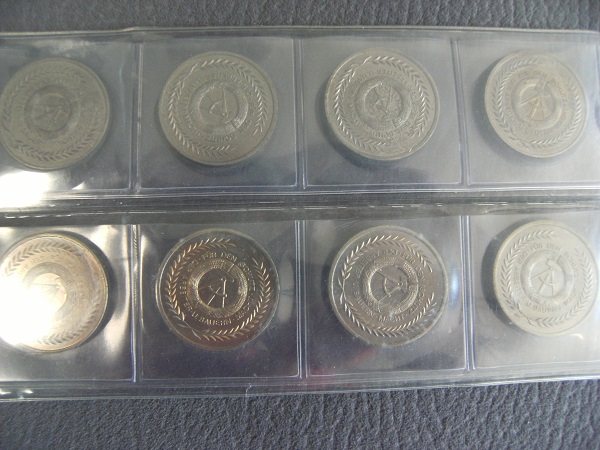 8 alte DDR NVA Medaillen – nuotrauka 2