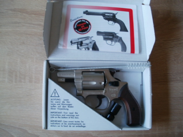 Weihrauch HW37 in Stainless Look und Holzgriffschalen – Bild 3