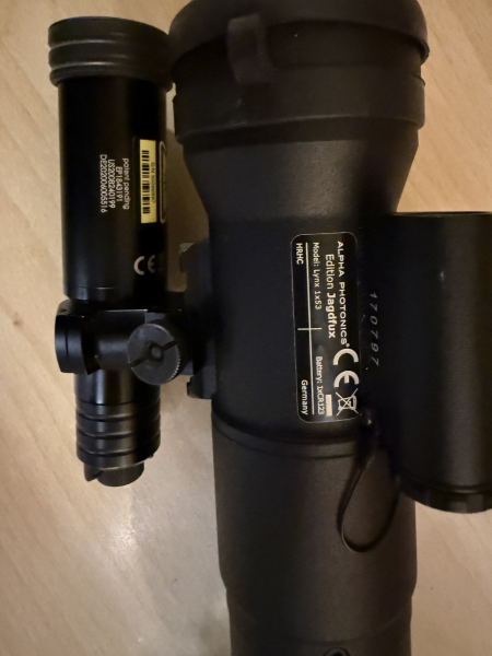 Nachtsichtvorsatzgerät Lynx Alpha Photonics Laserluchs inkl Adapter – Bild 2