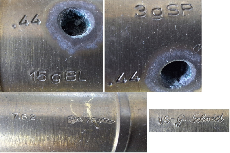 Modellkanone mit Beschusszeichen – Bild 3