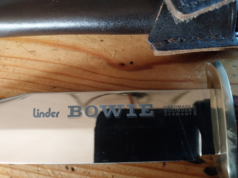 Sammlermesser Linder Bowie Handmade – nuotrauka 2