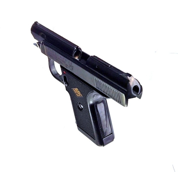Repetierpistole, PERFEKTA (Mayer & Riem) Modell 50, 4mmM20, mit Zubehör – Bild 2