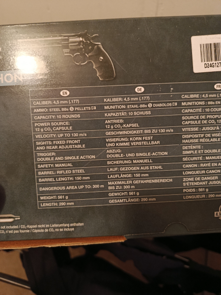 Umarex CO2-Waffenpaket - Colt Python&HK45 - unbenutzt - inkl. Zubehör – Bild 5