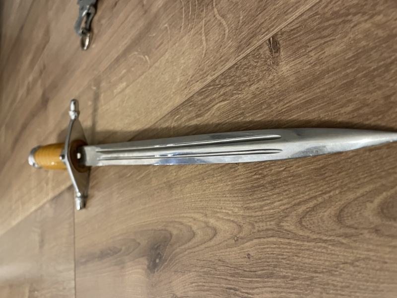 NVA Offiziersdolch DDR mit Gehänge – original Ehrendolch, guter Zustand – Bild 5