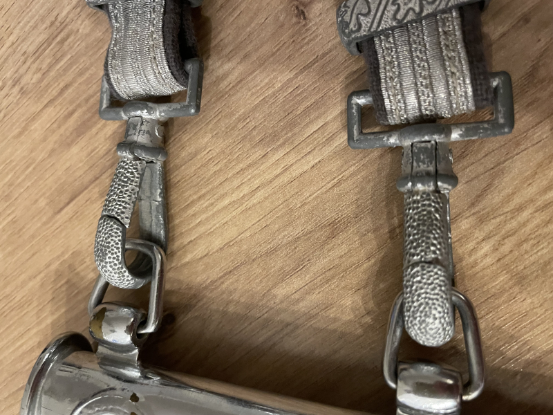 NVA Offiziersdolch DDR mit Gehänge – original Ehrendolch, guter Zustand – Bild 4