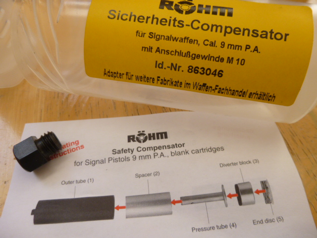 Röhm Compensator für Signalwaffen – billede 3