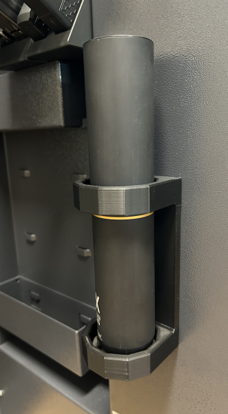 Magnetischer Schalldämpfer Halter bis Ø 56mm | Waffenschrank Halterung Schalldämpferhalter – Bild 2