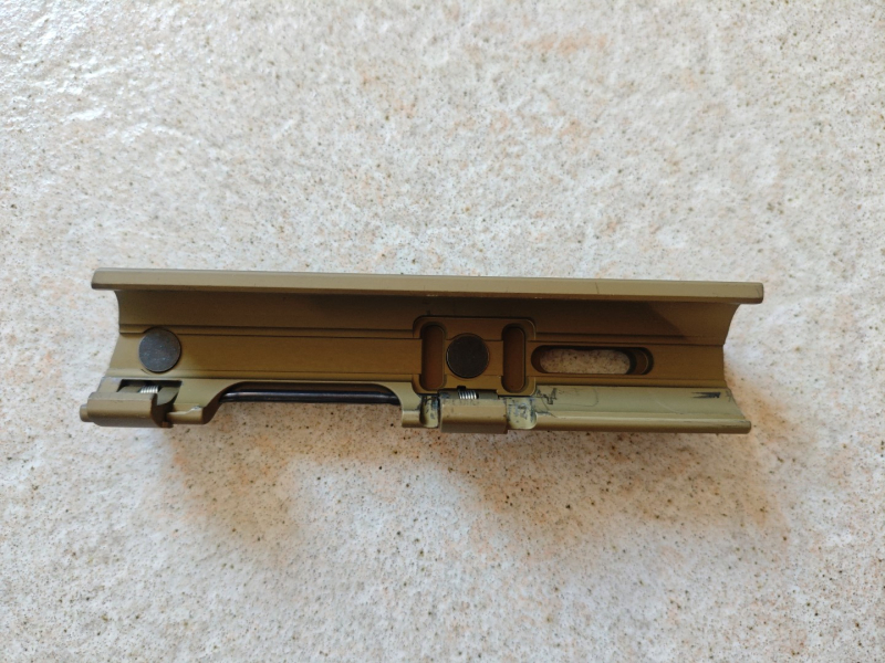 Heckler & Koch MP5 Spannschiene, SP5, Picatinny, STANAG, RAL8000, Visierschiene, Optikmontage – Bild 4