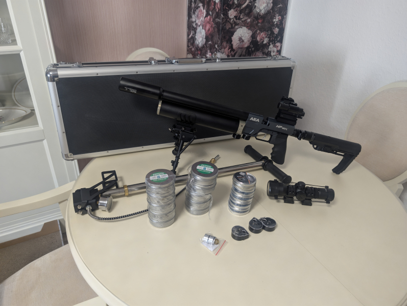 AEA HPMax MK1 (Cal. .357/9mm) Komplettset mit Zubehöhr – Bild 5
