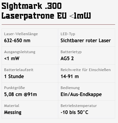 Sightmark Laser Bore Sight in Patronenform – image 5