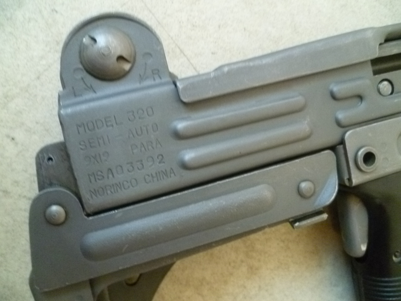 SLB Norinco Model 320 9mm Luger UZI-Klon – Bild 6