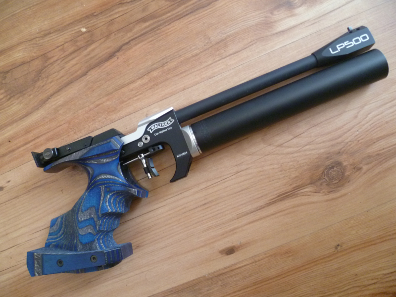 Matchluftpistole Walther LP 500 M Blue Angel – Bild 2