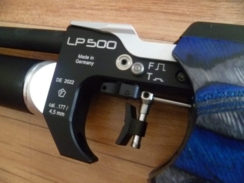 Matchluftpistole Walther LP 500 M Blue Angel – Bild 5