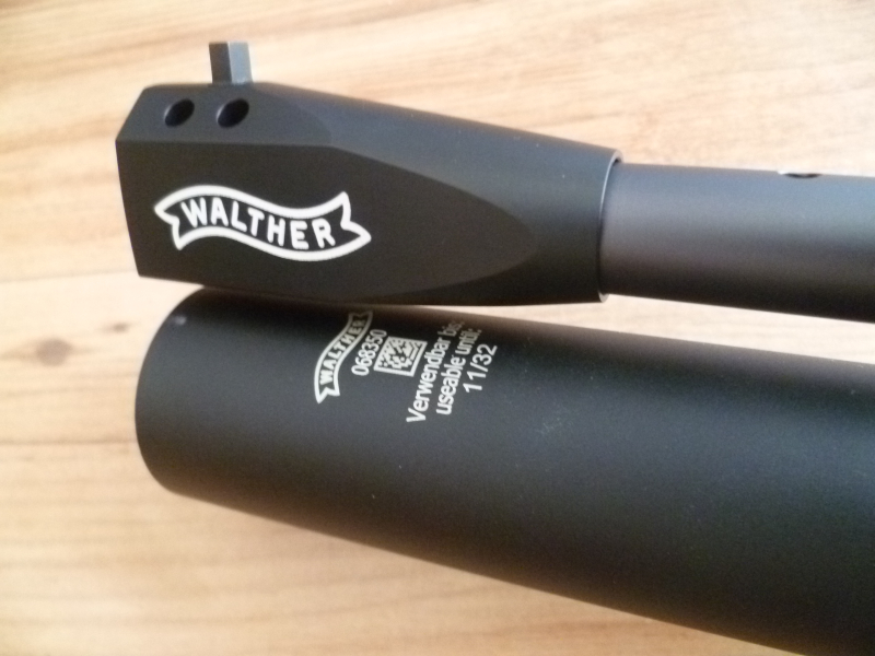 Matchluftpistole Walther LP 500 M Blue Angel – Bild 6