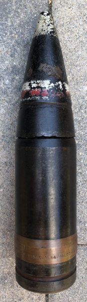 Englische 6-Pfünder-57mm-Granate wk2 DEKO – bild 2
