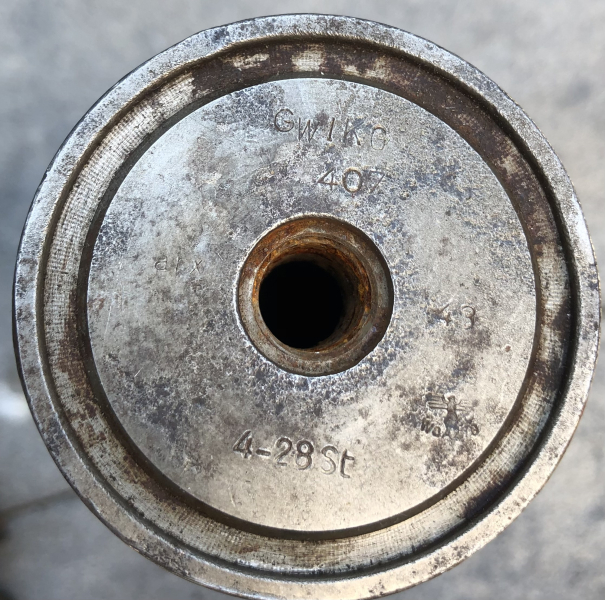 Deutsche 40mm Bofors Flak 28 Granate WK2 DEKO – Bild 3
