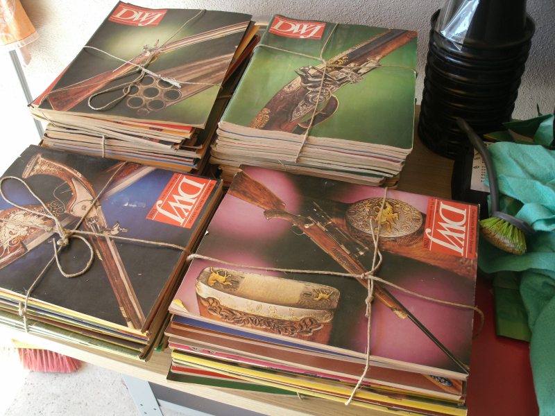 DWJ Zeitschriften diverse 70 iger Jahrgänge – billede 1