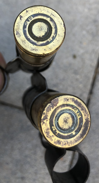 Russische 12,7mm Patronen Granaten DEKO WK2 – Bild 3