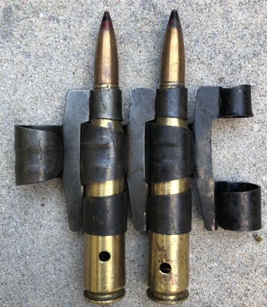 Russische 12,7mm Patronen Granaten DEKO WK2 – Bild 2