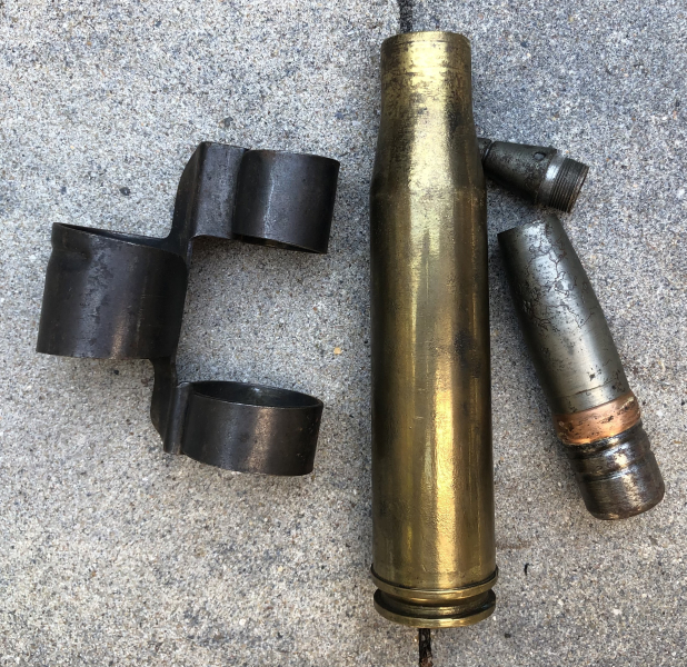Russische 23mm Patrone Granate Deko WK2 – image 2